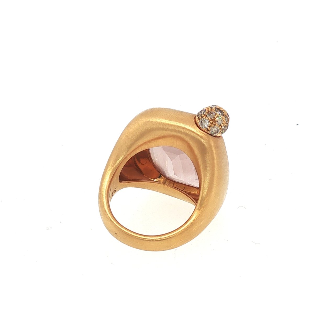Bague Pomellato Ritratto en Or Rose Quartz Rose – Image 5