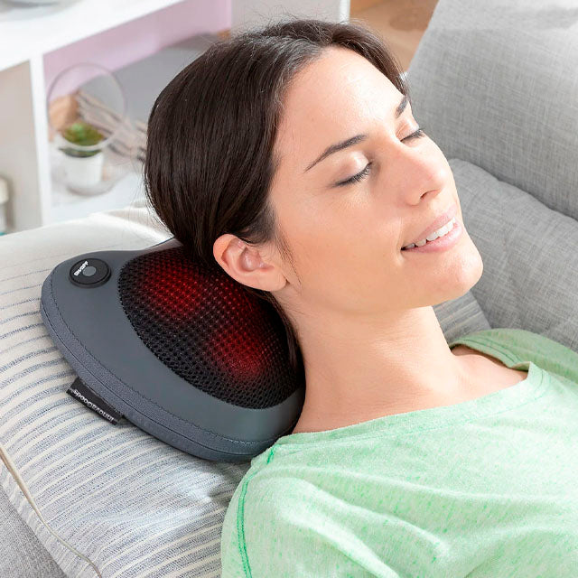 Masseur pour la tête Shiatsu Thermique avec têtes rotatives – Image 5
